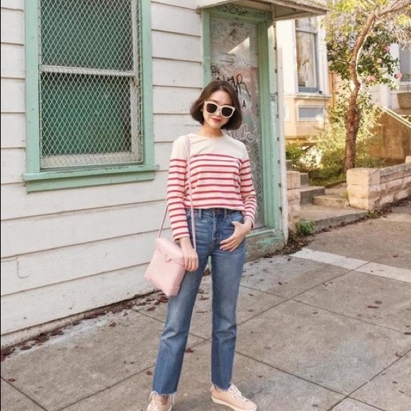 Madewell Cali Demi-Boot Jeans: Destructed-Hem Ed - Picture 4 of 11